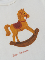 Набор из 4 предметов Jingle toys, Красный/Молочный