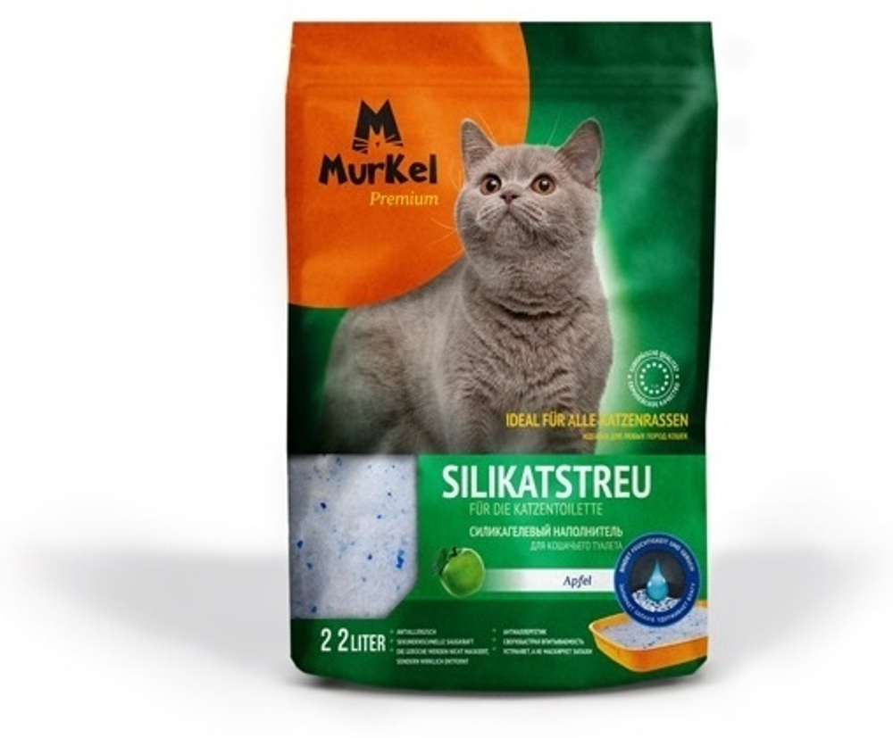 Наполнитель Murkel 22л Яблоко Силикагелевый