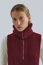 Манишка на молнии