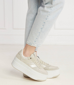 Кожаные кроссовки Guess - серый(FLJLLI LEM12)