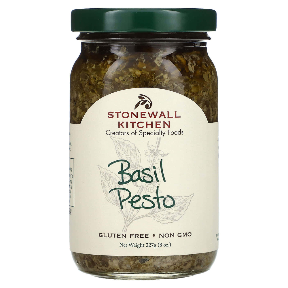 Stonewall Kitchen, песто из базилика, 227 г (8 унций)