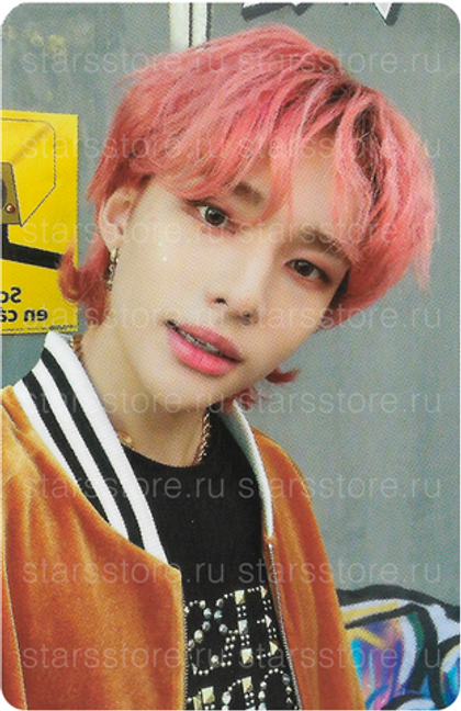 Фотокарта Hyunjin Stray Kids 5-STAR (APPLE MUSIC)