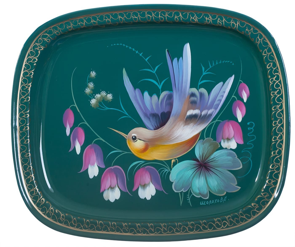 Zhostovo metal tray A6D131020012