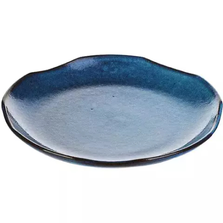 Тарелка керамика D=22,H=3см голуб
