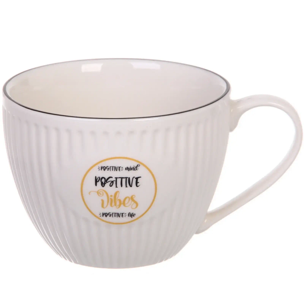 Бульонница керамическая 600мл «Грани», микс рисунков