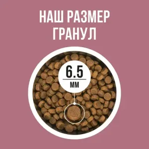 Уценка! Повр.упак. / Сухой корм BOWL WOW для стерилизованных кошек с индейкой и свеклой