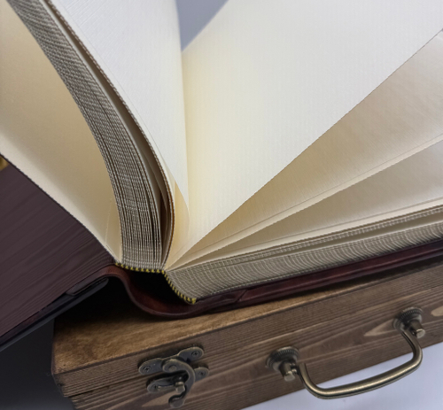 Фотоальбом из натуральной кожи "Rim" 23 см на 30 см