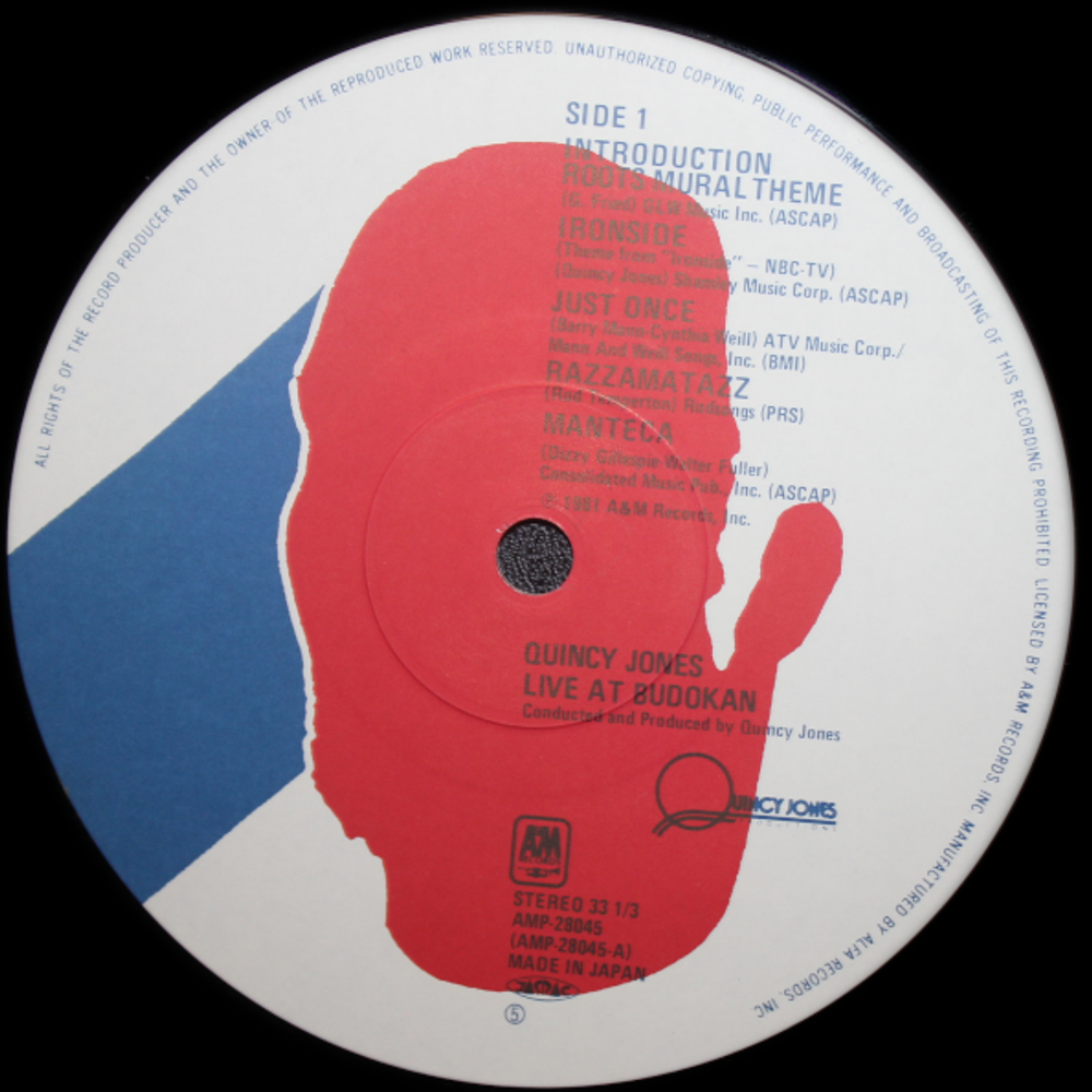 Quincy Jones / Live At Budokan (LP)