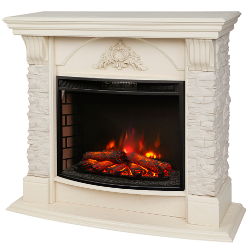 Каминокомплект Real Flame Athena 25/25,5 WT с очагом Evrika 25,5