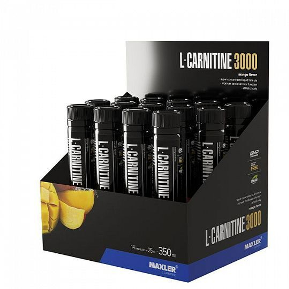 L-Carnitine 1 amp 3000 mg (Maxler)