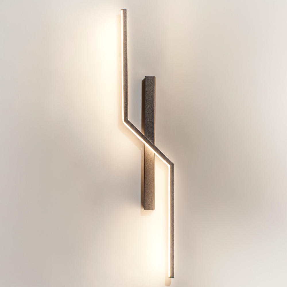 739628 Бра PALLA 17W LED 532LM 120G КОФЕЙНЫЙ 3000K