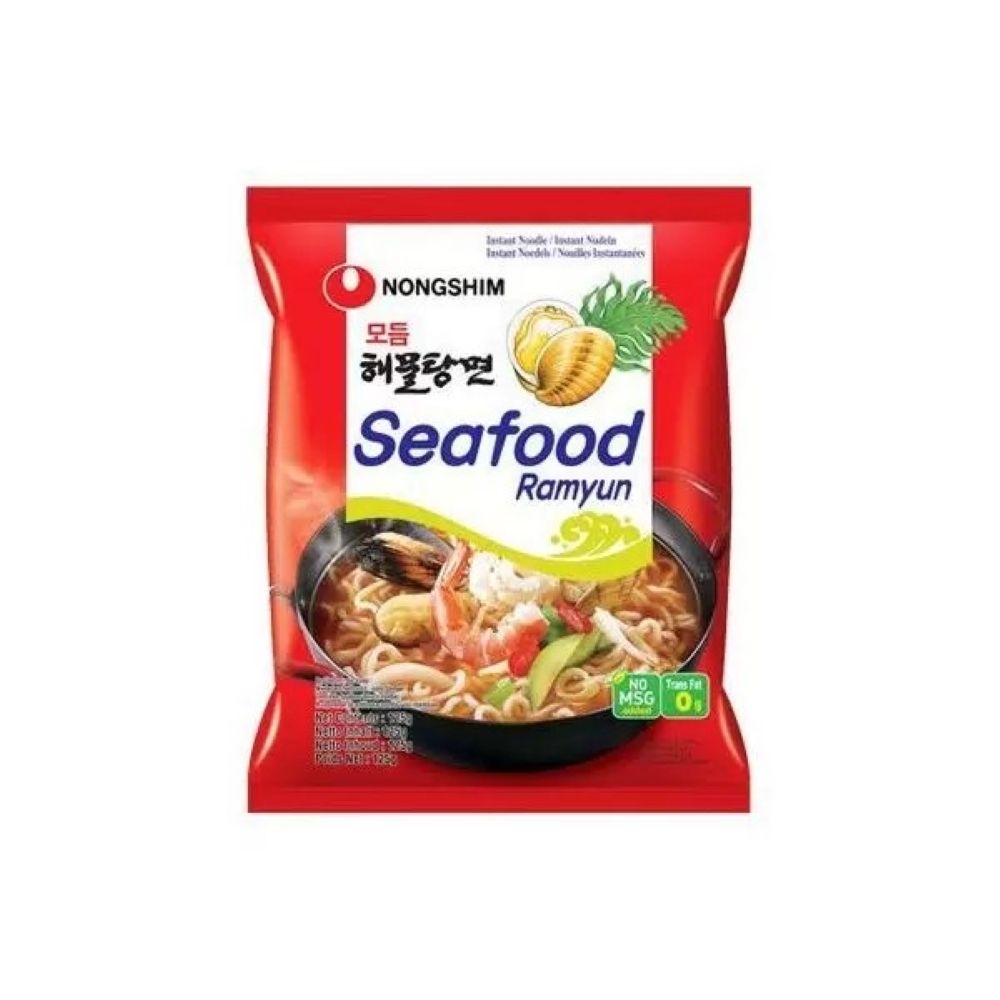 Лапша Nongshim Seafood Ramyun Морепродукты 125 г x 5 шт