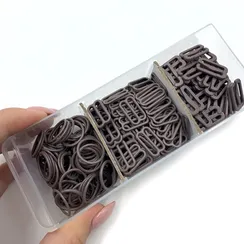 Крючок для бретели кофе 15 мм (цв. 738), Arta-F