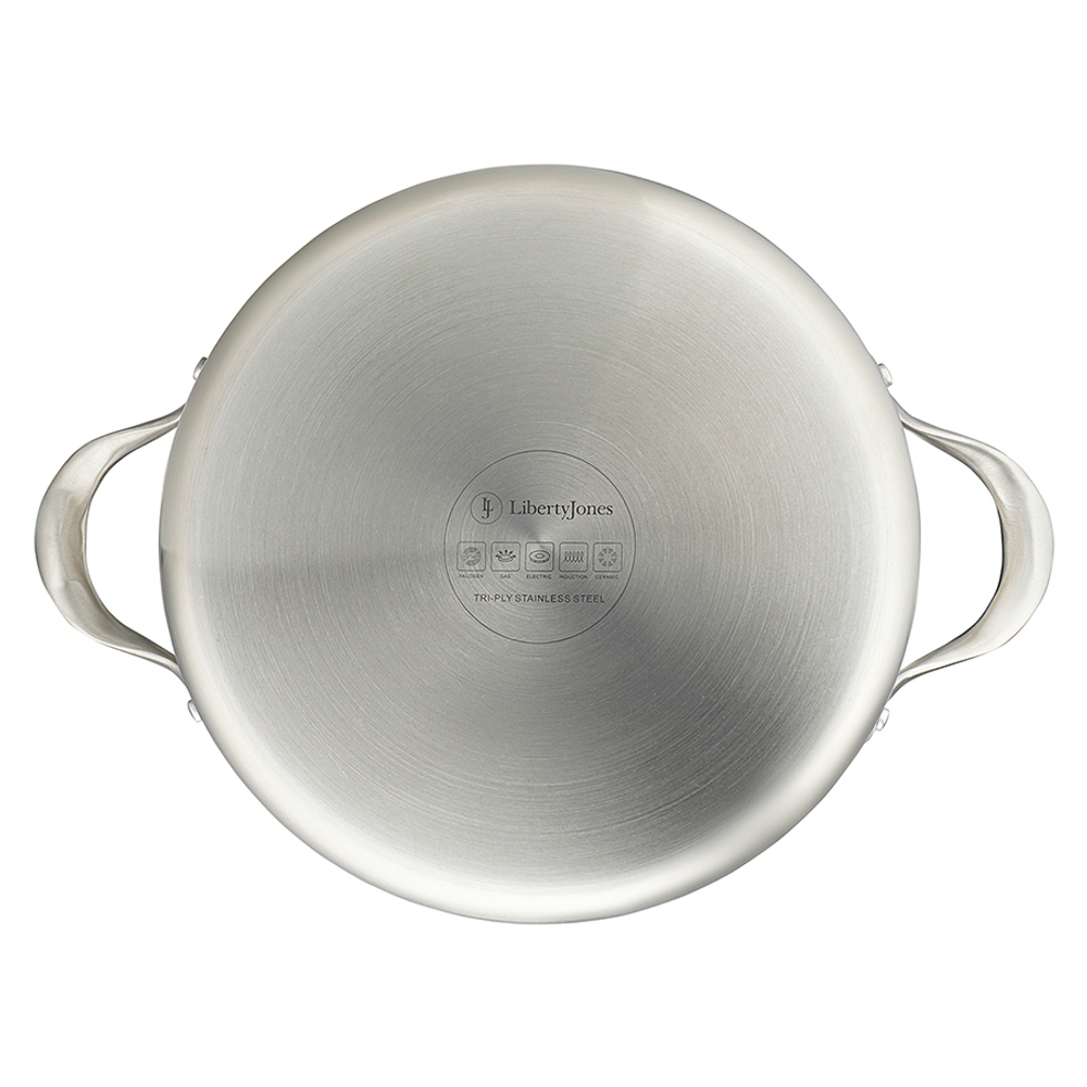 Кастрюля с крышкой 3Ply Etalon, 24 см, 4 л