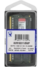 Оперативная память SODIMM Kingston ValueRAM [KVR16S11/8WP]