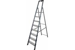 Анодированная стремянка SECURO 8 ступ. (126467)