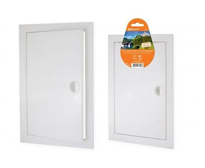 Люк ревизионный с ручкой 200х400, белый TDM