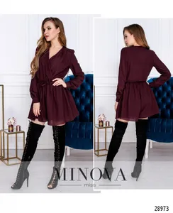 Комбинезон 4003-бургунди Minova