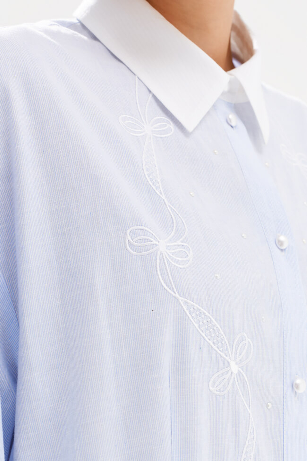 51752 Платье женское (небесно-голубой)