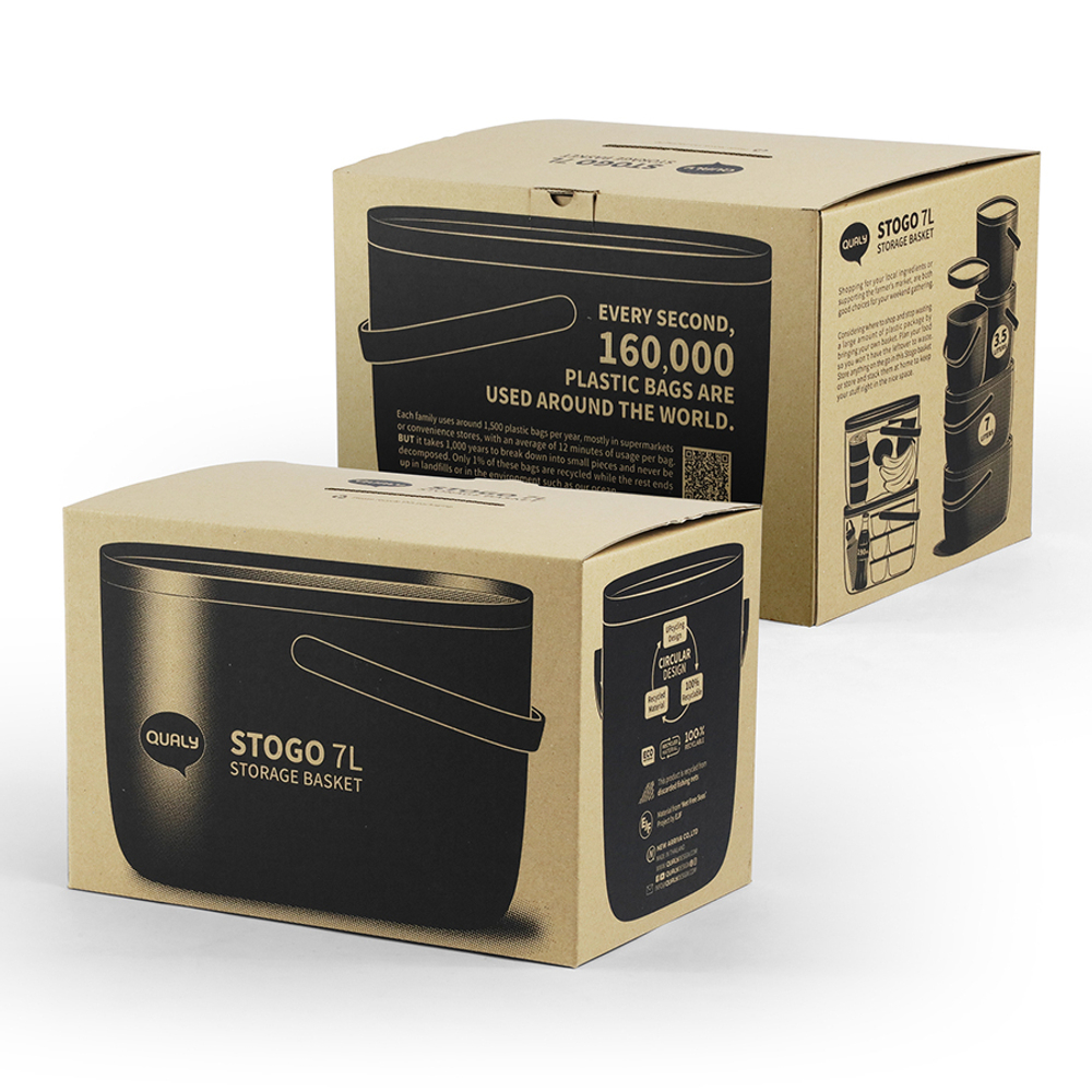 Контейнер для хранения stogo, 7 л, зеленый