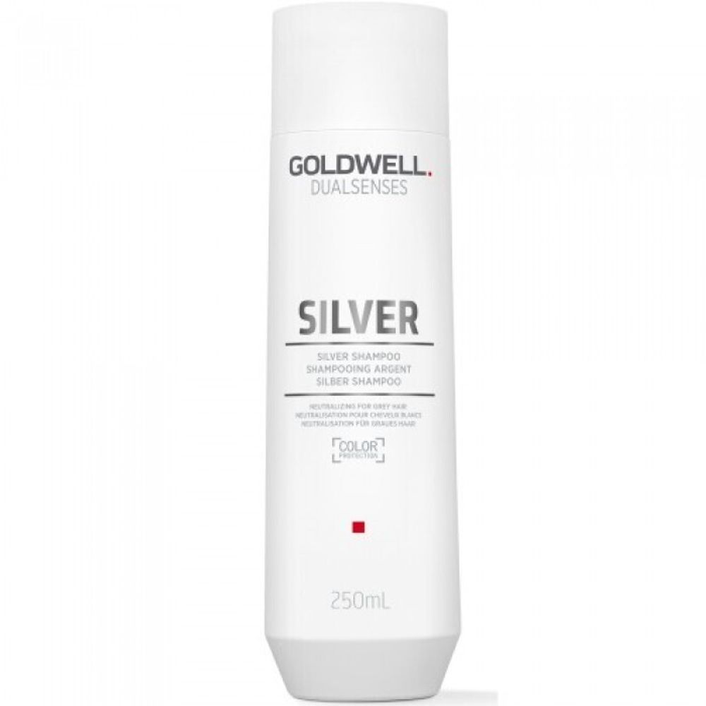 Goldwell Silver Корректирующий шампунь для седых и светлых волос 250 мл