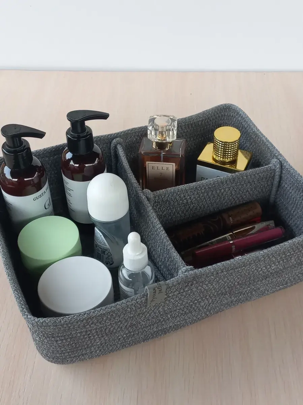 Корзина для хранения плетеная