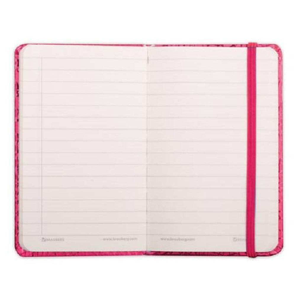 Записная книжка А7, 64л., обл. кожзам, тиснение, Brauberg Irida, красный