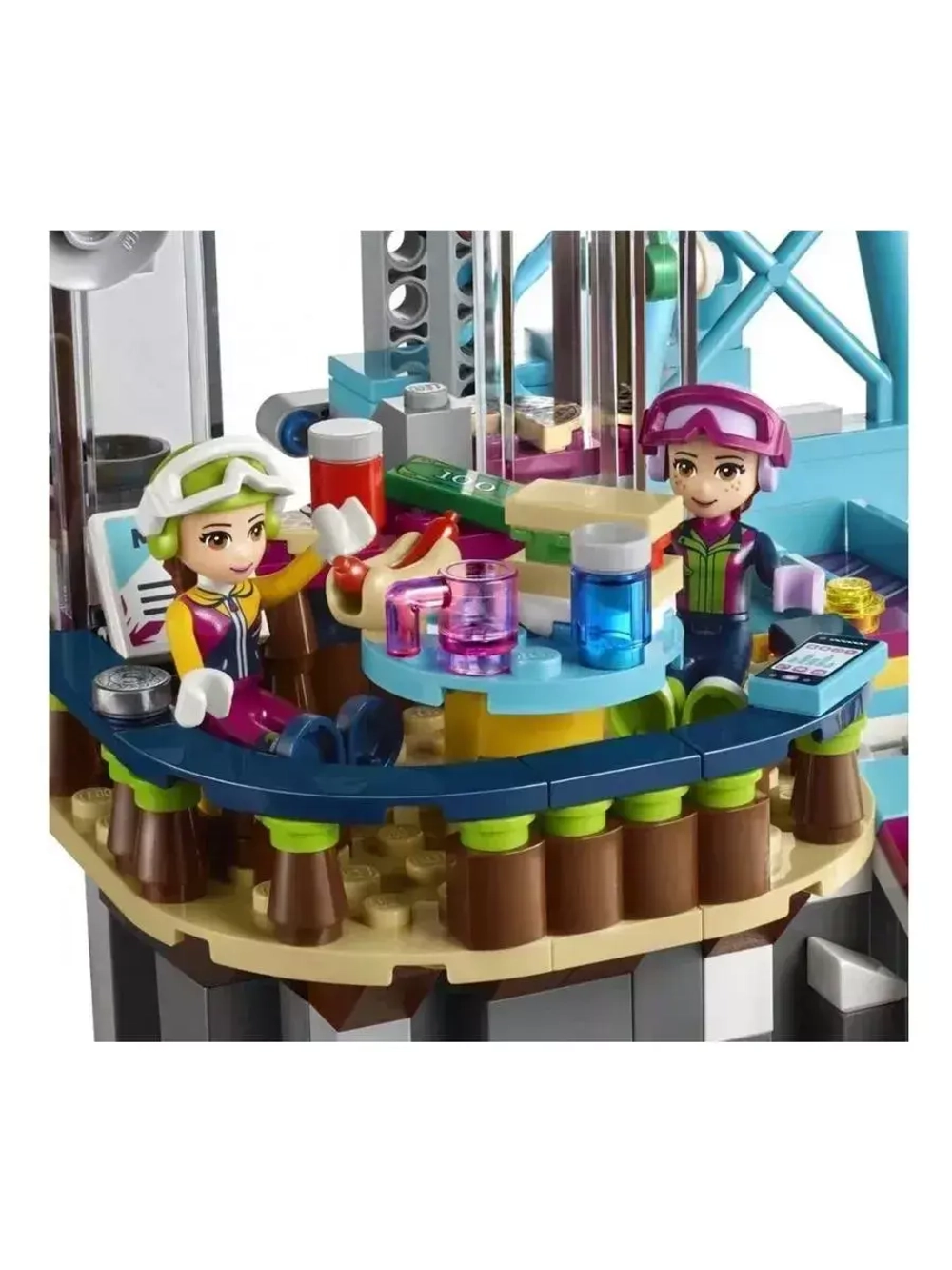 Конструктор Френдс Горнолыжный курорт 591 деталь