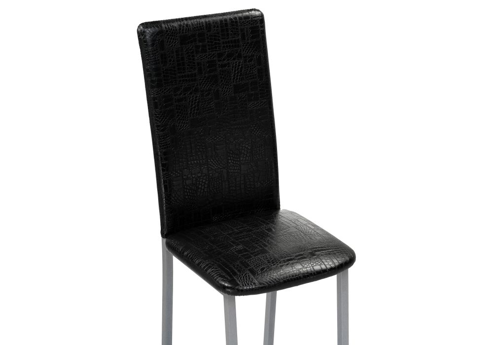 Обеденная группа Мирана черный крокодил / черный / дуб вотан