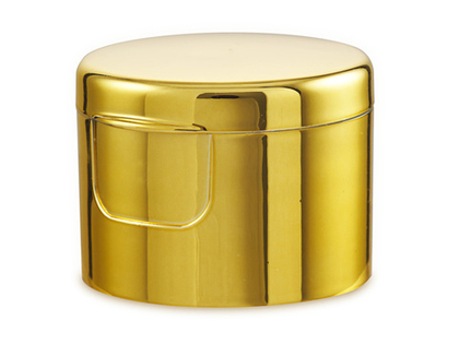 Крышка флип-топ золотая 24/410