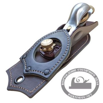 Держатель для рубанков (nn 3-4), кожаный, 204мм*84мм, с петлёй