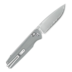 Нож складной SRM 258L-GK2 Terrier Beadblast (140Cr Laminated, Grey G10)