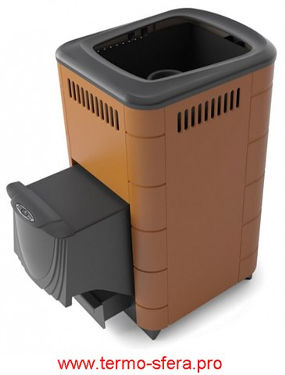 Печь для бани Тунгуска Cast ДА терракота