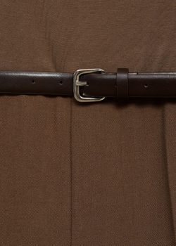 Комбинированный комбинезон с ремнем