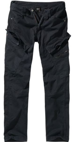 Brandit ADVEN SLIM FIT PANTS black