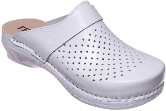 Сабо PU102 жен. (белый)