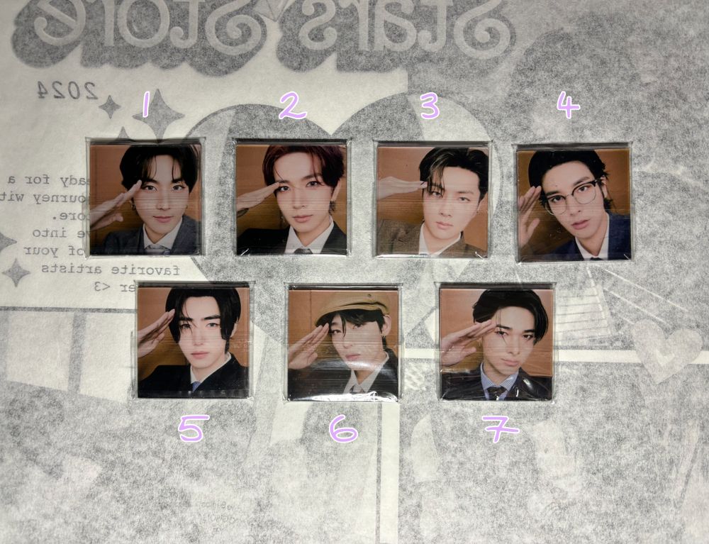 Магнит Enhypen - Memorabilia (weverse shop)