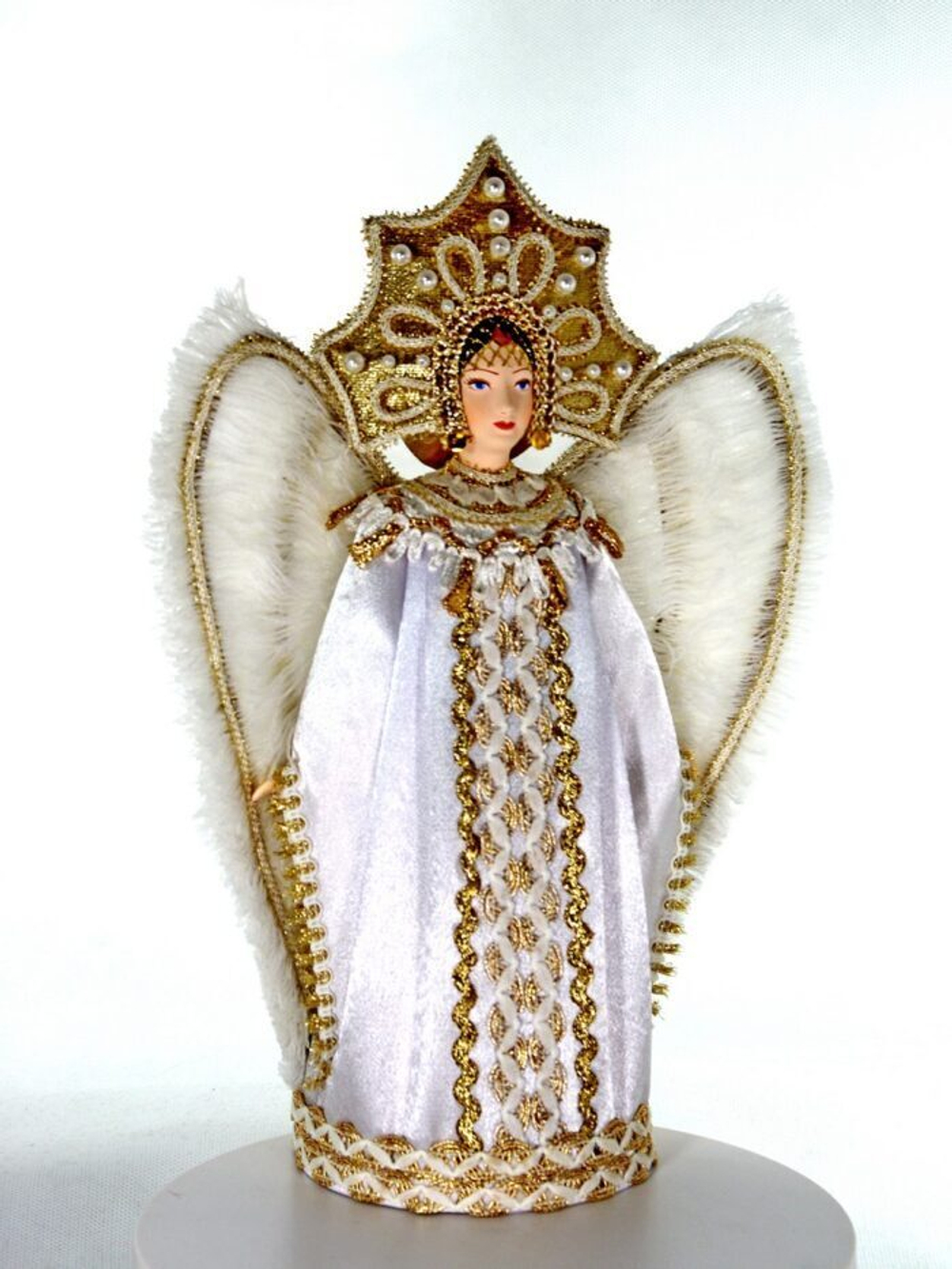 Фарфоровая кукла коллекционная Царевна-Лебедь