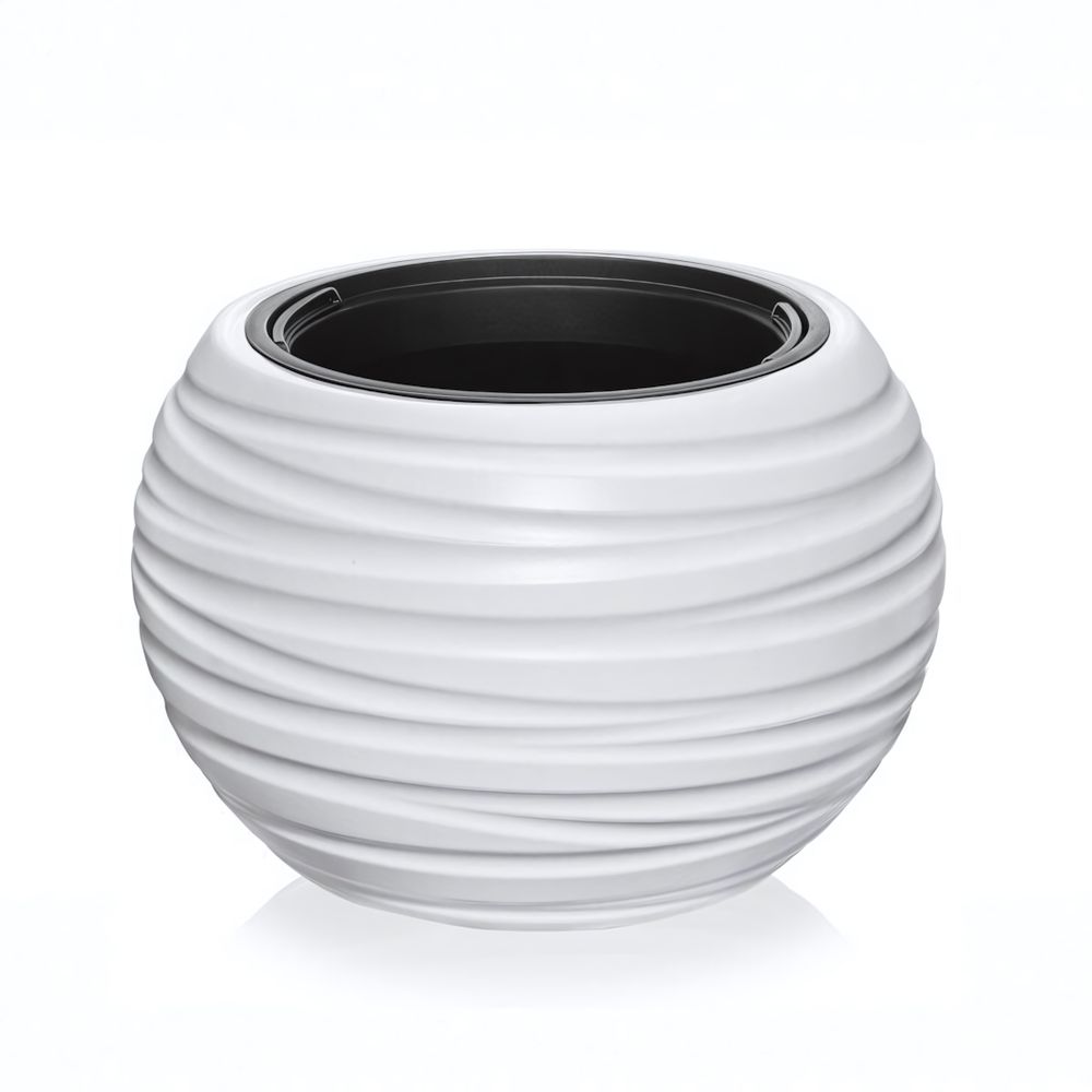 Кашпо &quot;Luna&quot; V=36л D435 mm со вставкой V=9л цвет в ассортименте