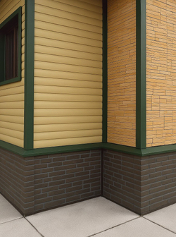 Угол внешний (наружный) 75х75мм Длина 1250мм, Зеленый (RAL 6005), 0,45мм, комплект 5 шт.