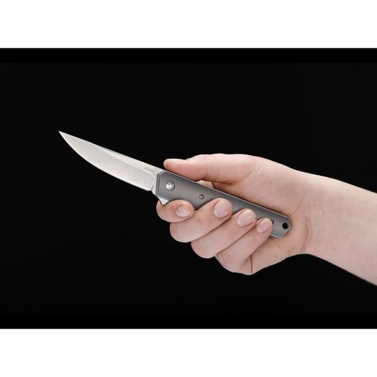 Складной нож Boker 01BO296 Kwaiken Flipper Folder VG10 c клинком из стали VG-10, рукоять титан