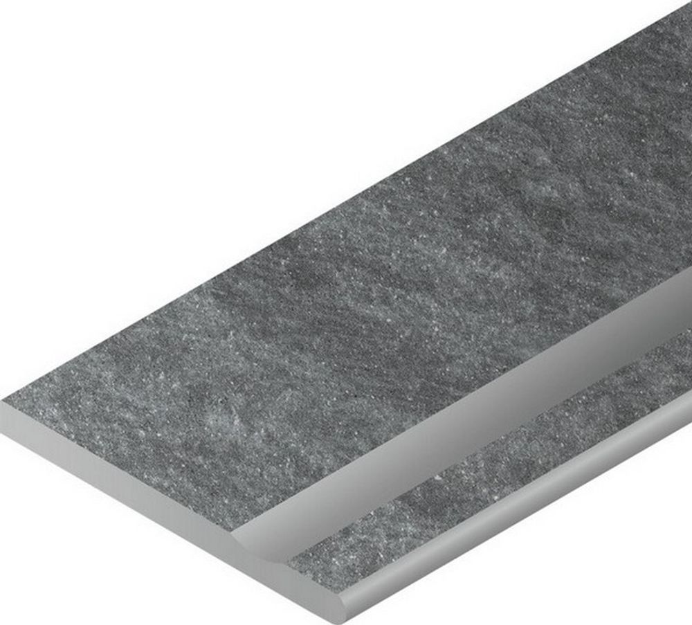 Ступень Genesis Silver Bordo Nat 30x60 Svasato Round Dx Уг.Прав.