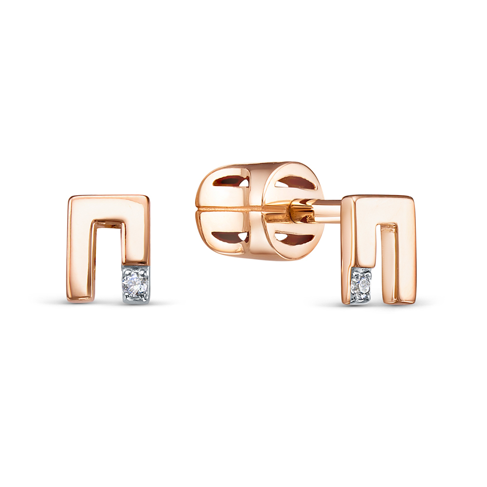 Серьги из золота 585 пробы