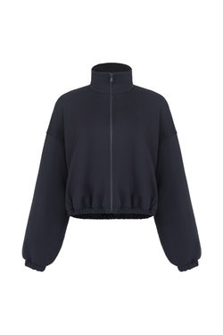 Свитшот укороченный full-zip