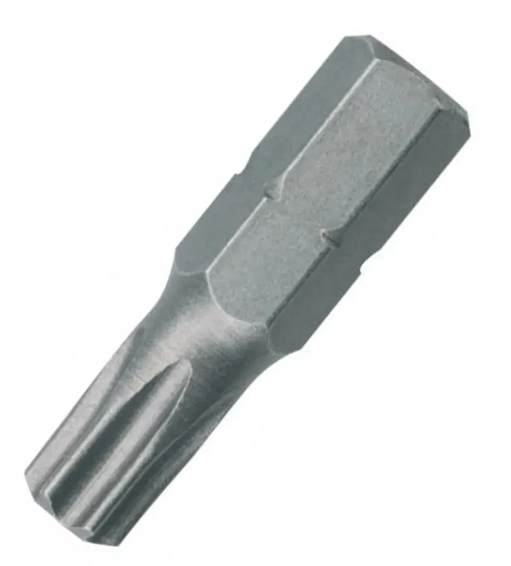 Бита TORX T15Hх25мм с отверстием,1/4''(20шт/уп) RockForce RF-1272515