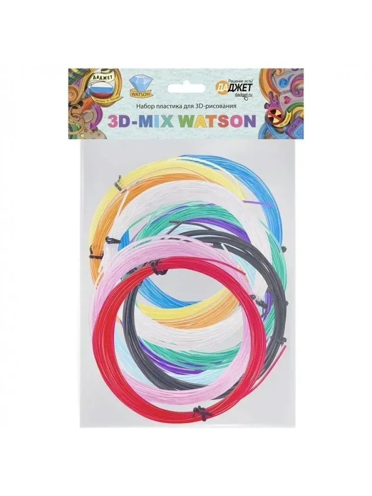 Набор Пластика для 3Д Ручки (Watson)