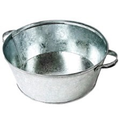 Таз оцинк. круглый 13л /Омутнинск