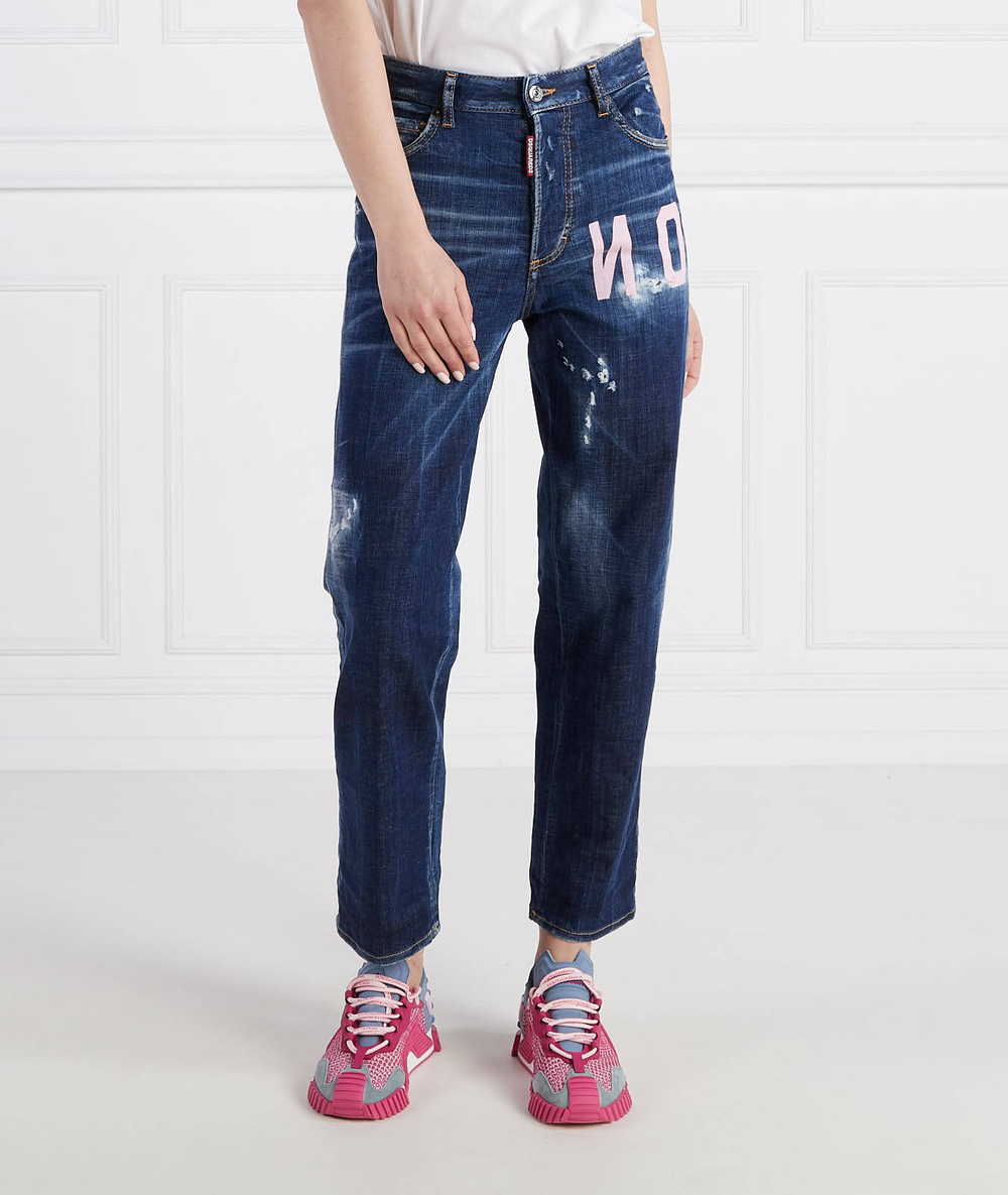 Джинсы Boston Jean Dsquared2 - темно-синий(S80LA0043 S30342)