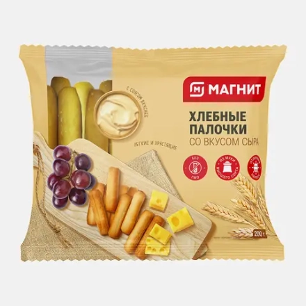 Хлебные палочки вкус сыра Магнит 200г
