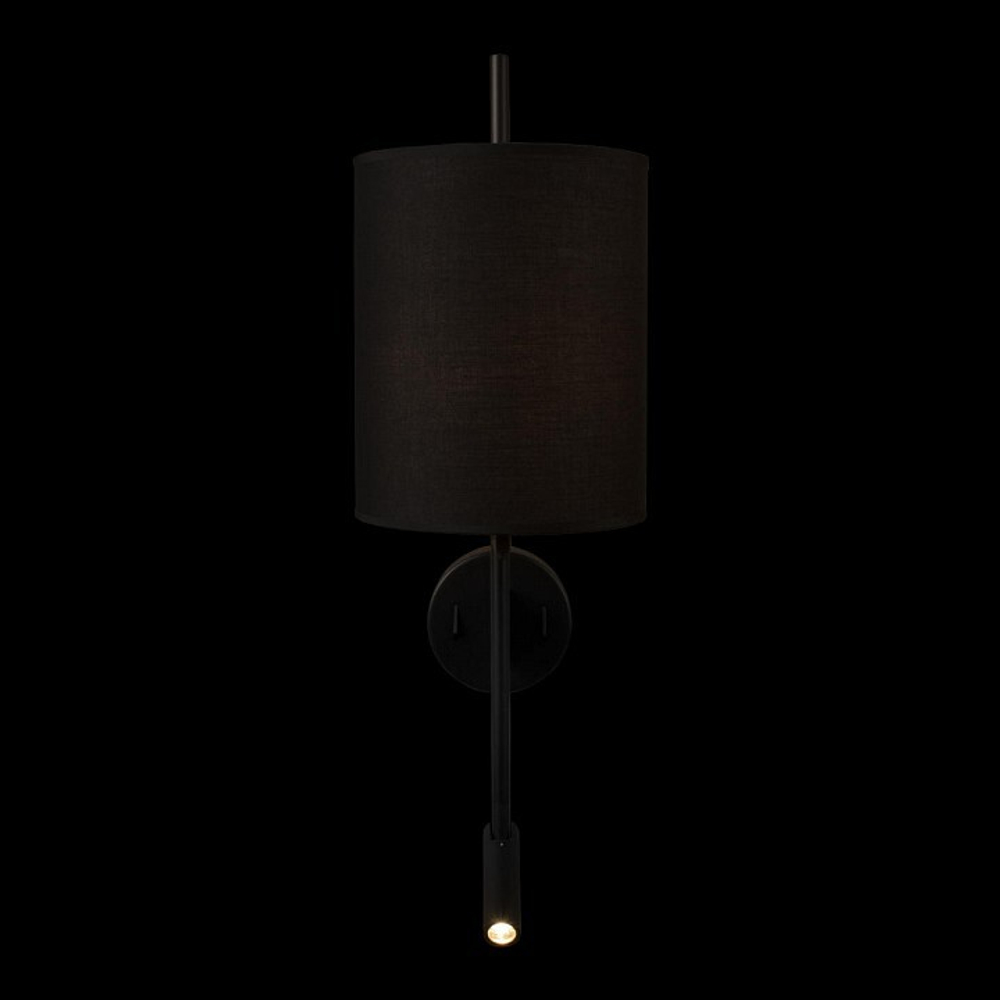 Бра с подсветкой Loft it Ritz 10253W/B Black
